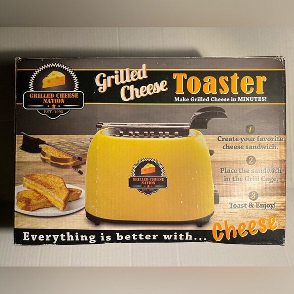Grilled Cheese Nation Kitchen Grilled Cheese Toaster Poshmark